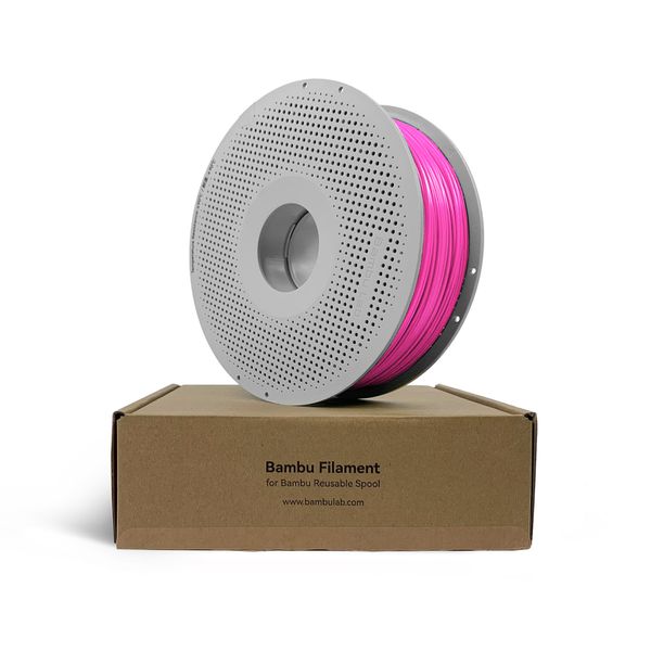 FILAMENTO PLA MAGENTA C/ CARRETEL 1KG 1.75MM BAMBULAB