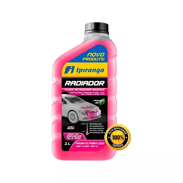Aditivo Radiador Ipiranga 1l Proteção Anticorrosiva Motor