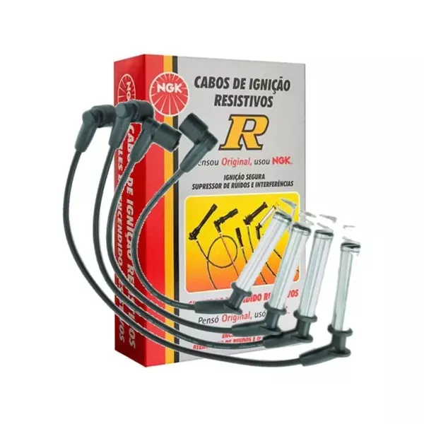 Jogo Cabos Ngk Corsa Celta Cobalt Agile Spin Gm Flex Scg73