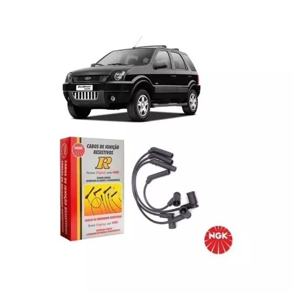 Cabo De Vela Ngk Ford Ecosport, Fiesta, Ka Zetec Rocam 1.6 8v 2003 A 2009 Scf02