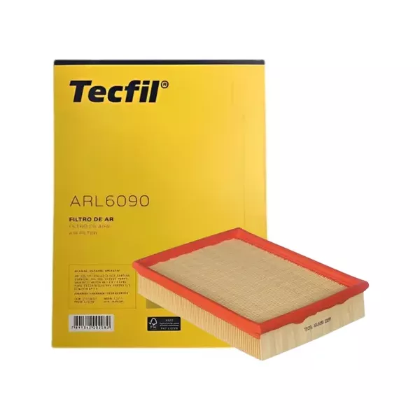 Filtro de Ar Tecfil Arl6090 Vw Ford Gol/Voyage/ 1.0 E 1.6, Santana, Escort