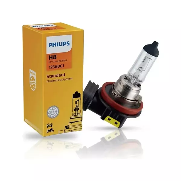 Lâmpada Automotiva H8 12v Milha Original Philips Standard
