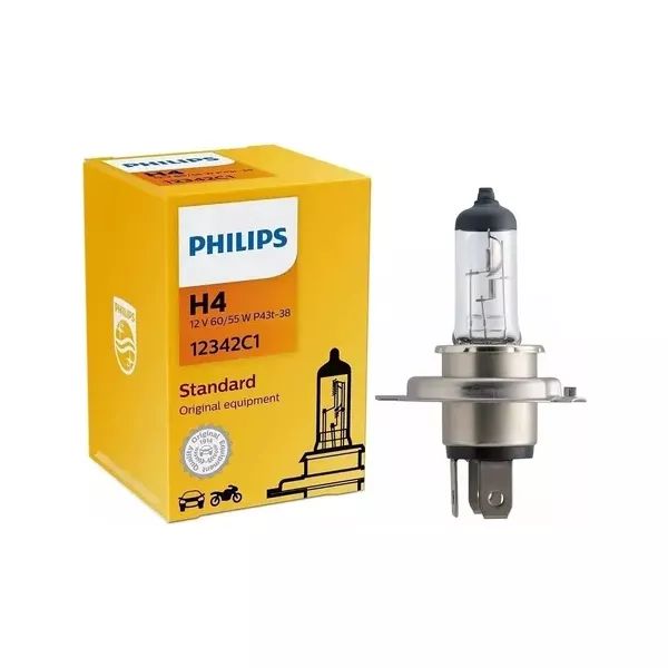 Lampada Halogena H4 12v 60w / 55w Standard 12342c1
