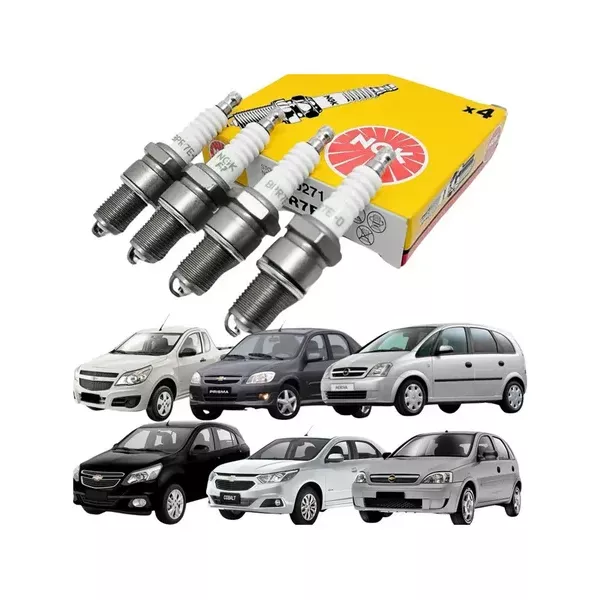 Jogo Vela Ngk Bpr7ed Prisma Onix Meriva Astra Vectra 1.4 2.0