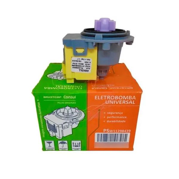 Eletrobomba Askoll 127V Universal - Maquina de Lavar Consul