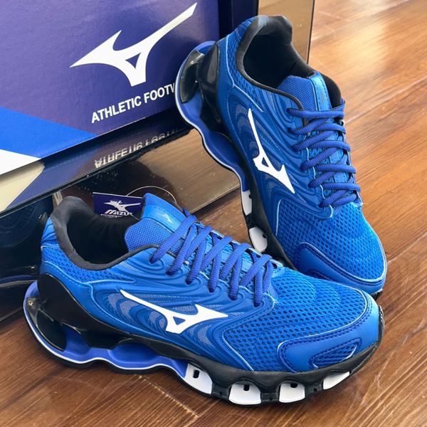 Mizuno pro 7 azul e branco on sale