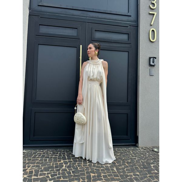 Vestido Longo Fiji Nude