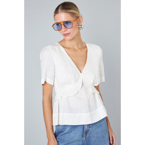 Blusa Alfaiataria Louise Off white