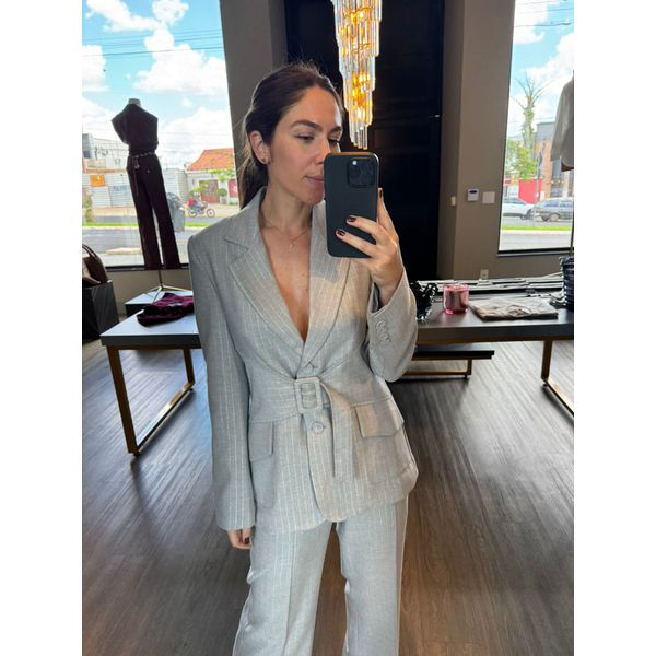 Blazer Isis Cinza