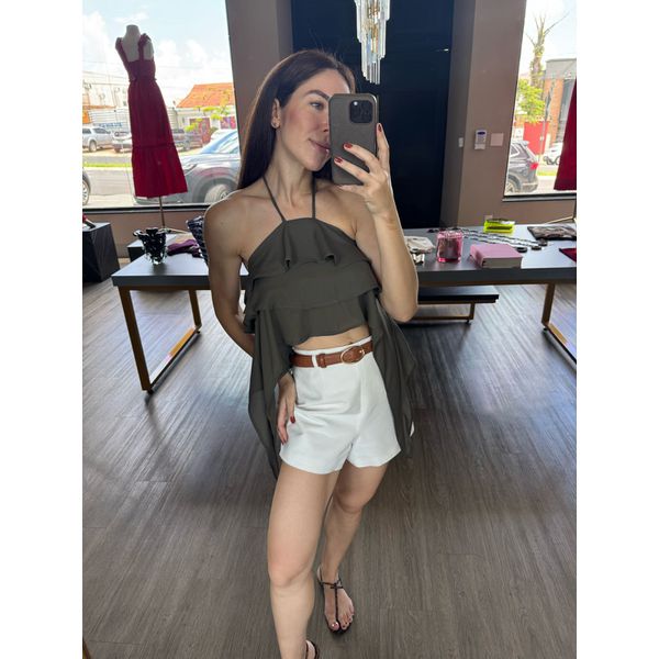 Blusa Boho Jade Verde
