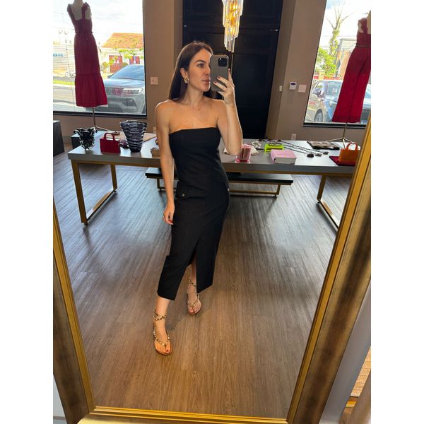 Vestido Rafaela Preto