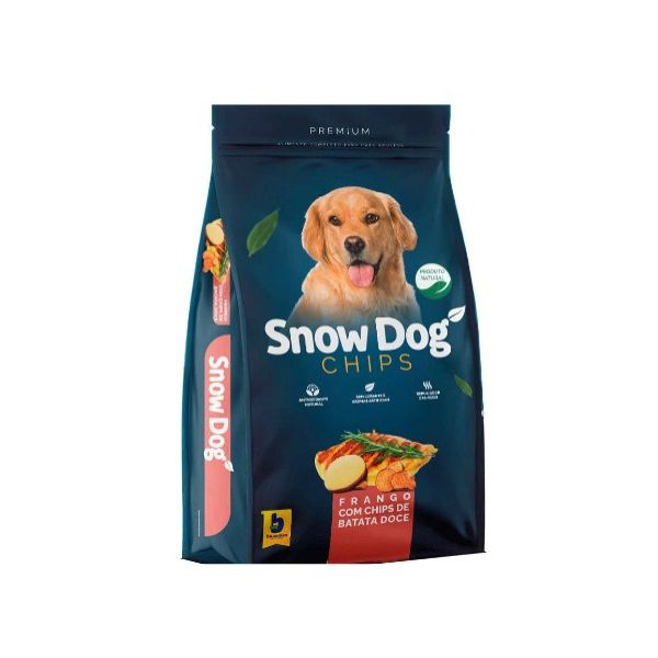 Snow Dog – Frango com Chips de Batata Doce