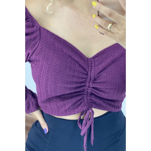 Cropped Andressa Roxo