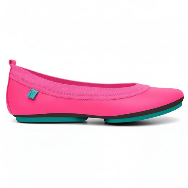 Sapatilha Couro Napa - Veneza Neon Pink