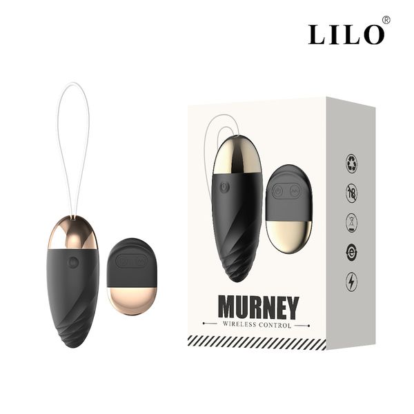 Vibrador Bullet com 10 modos de vibração e com Controle Remoto