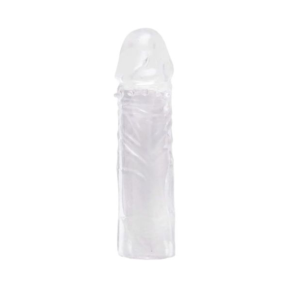  Capa peniana transparente com veias salientes e glande avantajada