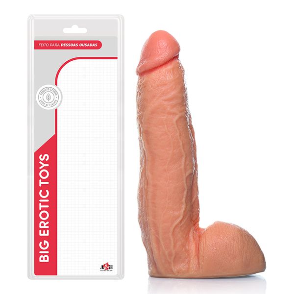  J.Holmes 27x5,5 cm com escroto na cor pele