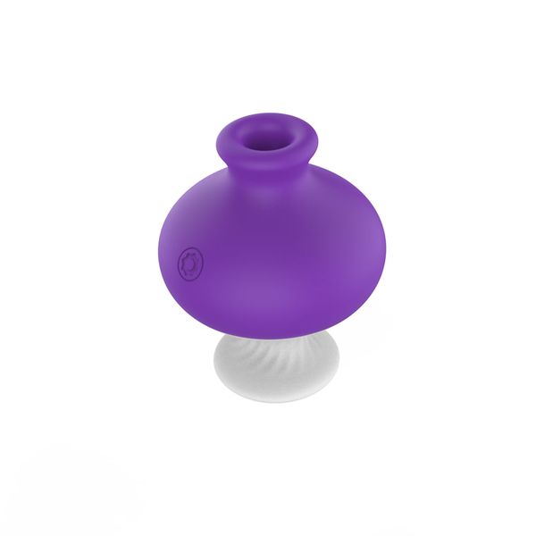 Vibrador com sucção. Com 7 modos de vibração 