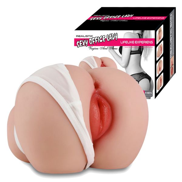 Masturbador Masculino Formato de Bunda - Vagina e ânus - Sexy Lady Realistic