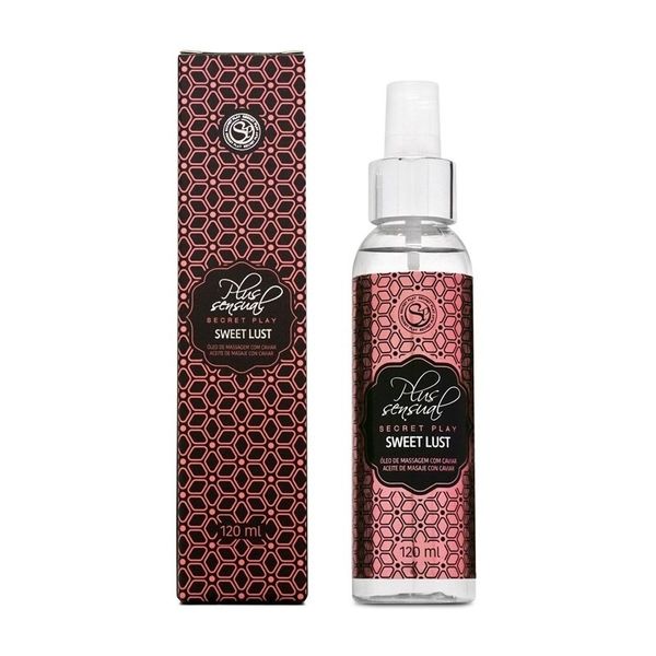 Óleo de Massagem Sweet Lust Plus Sensual Secret Play
