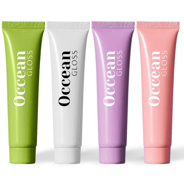 Kit Lip Gloss Côco, Uva, Morango e Maçã Verde