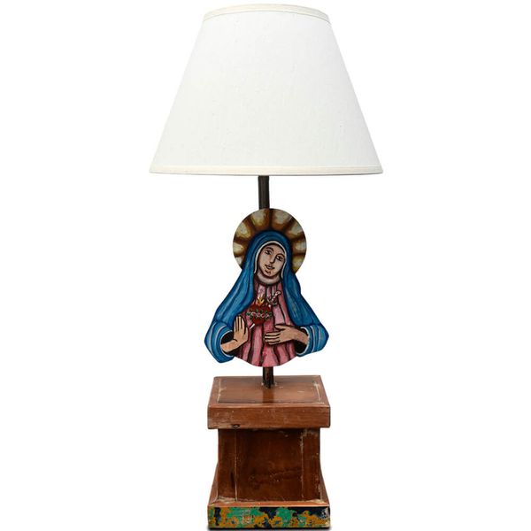 Abajur Sagrado Coração - 53 x 25 CM. 