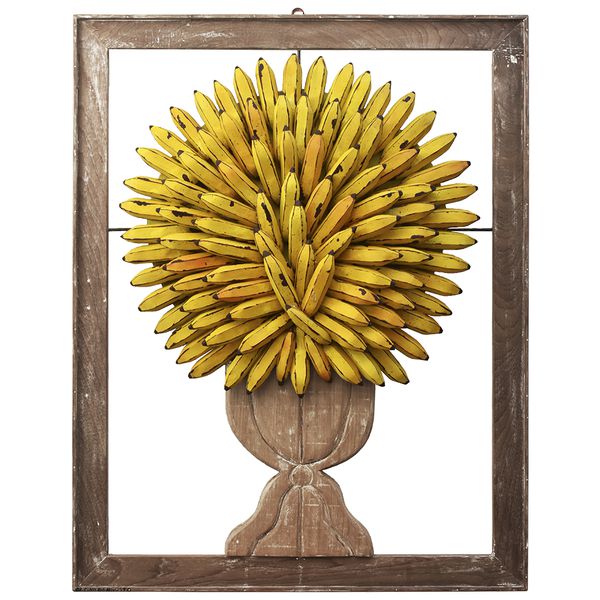 Quadro Ânfora com Bananas - Médio Alto
