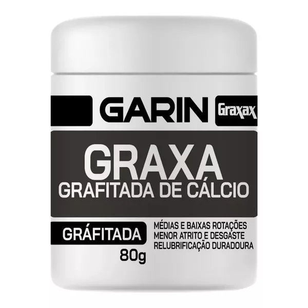 GARIN GRAXA GRAFITADA MARROM 80G