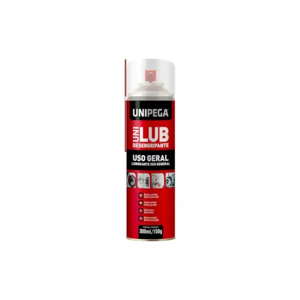 DESENGRIPANTE UNI LUB UNIPEGA 300ML/150GR 