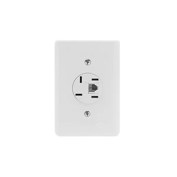 CONJUNTO TOMADA MOD+SUPORTE C/ PL 4X2 BRANCA ILUMI 2551 