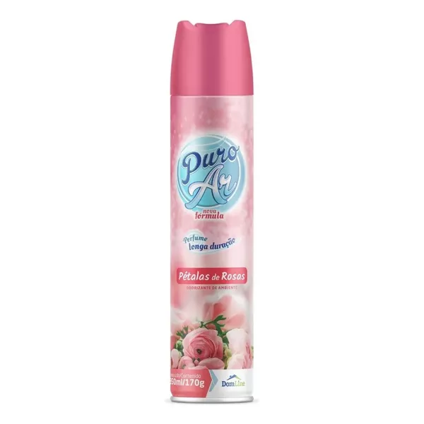 DOMLINE NEUTRALIZADOR PURO AR PETALAS DE ROSAS 250ML/130GR 