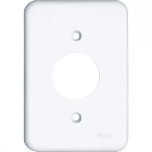  ESPELHO PLACA RADIAL POLLAR 4X2 1 POSTO REDONDO 1702.003 