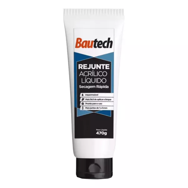 REJUNTE ACRILICO LIQUIDO AREIA 470G BAUTECH
