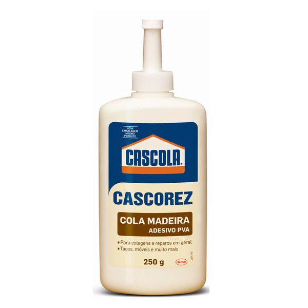 COLA PARA MADEIRA CASCOLA CASCOREZ 250g