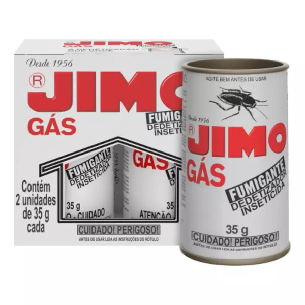 JIMO GAS FUMIGANTE INSETICIDA 35GR