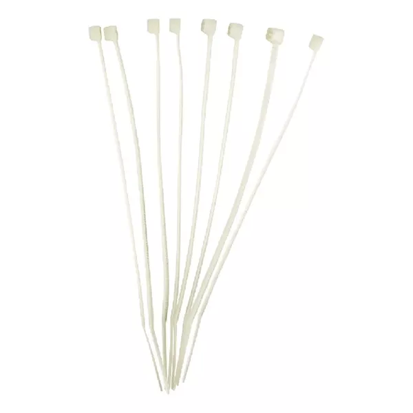 ABRACADEIRA NYLON BRANCA 3,6X150MM EDA