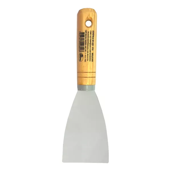 ESPATULA AÇO CABO MADEIRA 6 CM COMPEL 