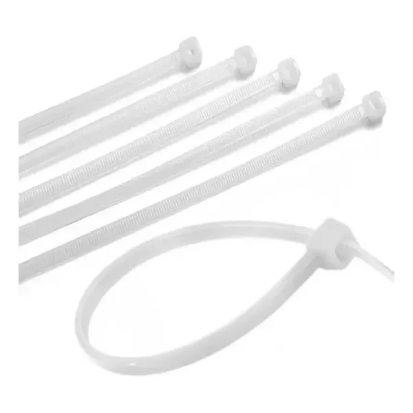 ABRACADEIRA NYLON BRANCA 4,8X400MM EDA