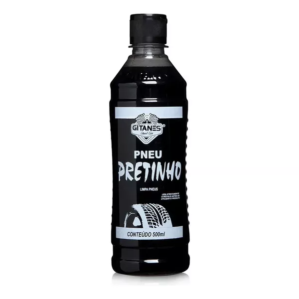 PRETINHO P/ PNEUS TUBO 500ML GITANES 