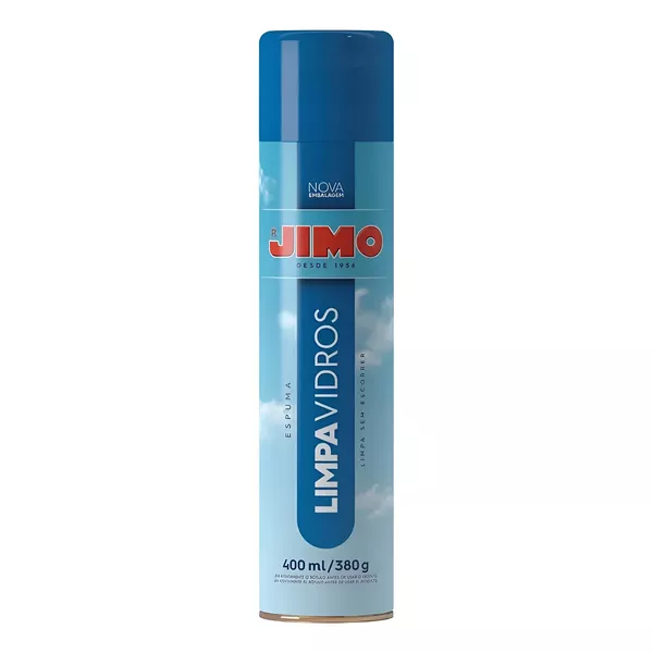 JIMO LIMPA VIDROS AEROSOL 400ML 