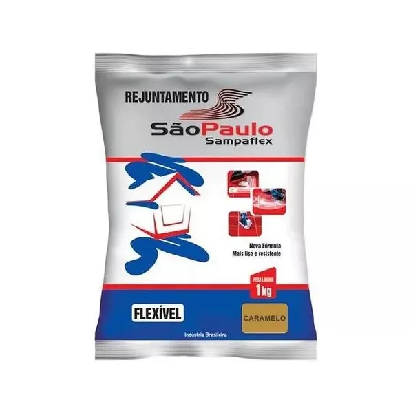 SAMPAFLEX REJUNTE CARAMELO 1KG