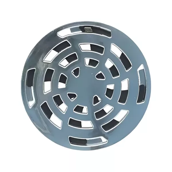 GRELHA 3441 ROTATIVA CROMADA 100MM LUCONI 010 