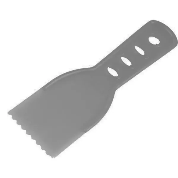  ESPATULA PLASTICA DENTADA CINZA Nº6 COMPEL 2581