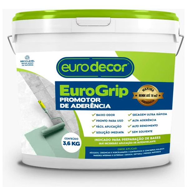 Primer Promotor De Aderência Piso Parede Cerâmica 3,6kg