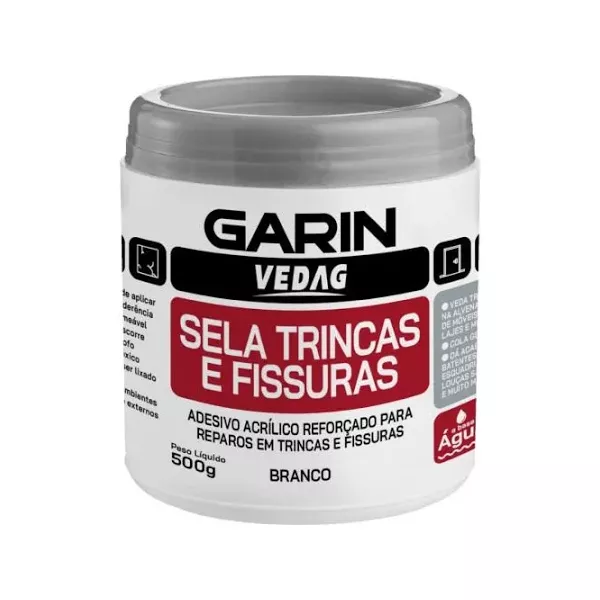 GARIN VEDAG SELA TRINCA BRANCO TUBO 500G