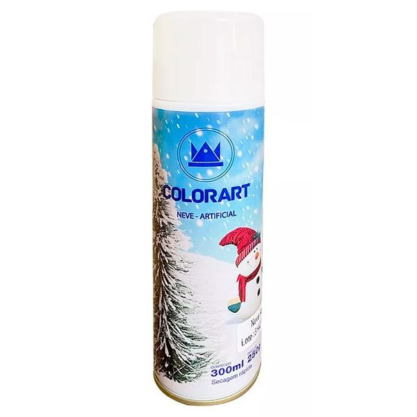 Spray Neve Artificial Decoração De Natal Colorart 300ml