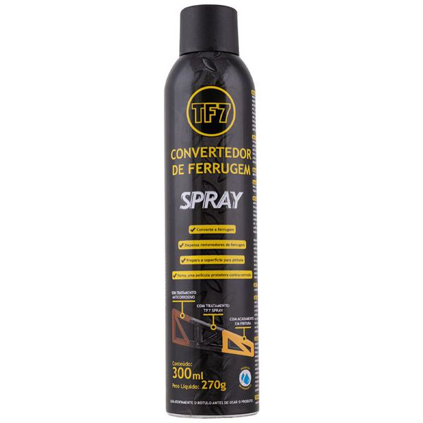 TF7 CONVERTEDOR DE FERRUGEM SPRAY 300ML