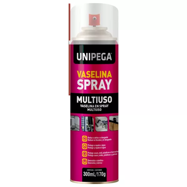  VASELINA SPRAY UNIPEGA 300ML/170GR 