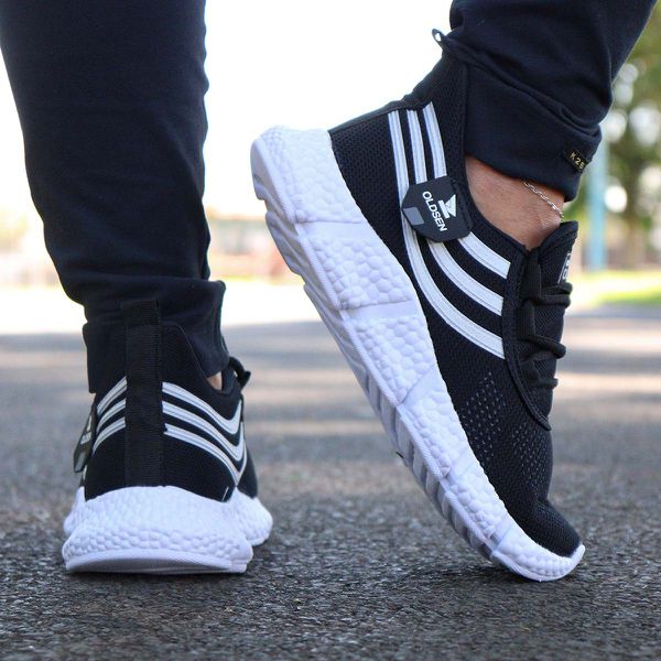 Tenis Oldsen B-MAX PRETO BRANCO OLDSEN