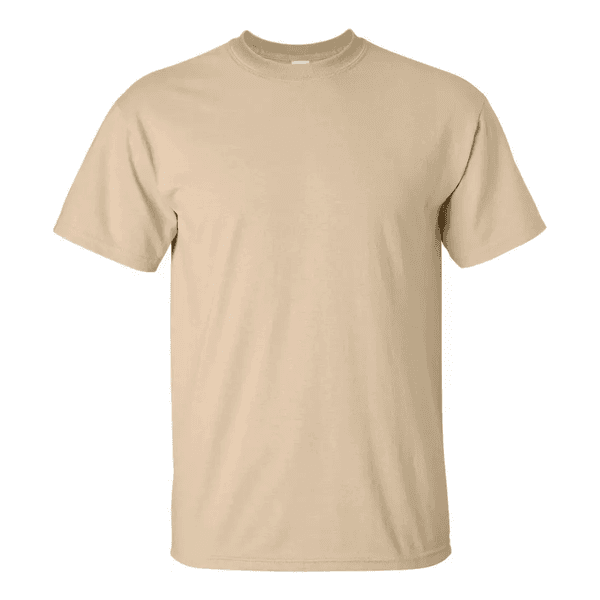 CAMISETA LISA CASUAL BEGE